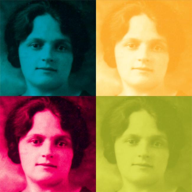 "Granny Warhol" Artwork