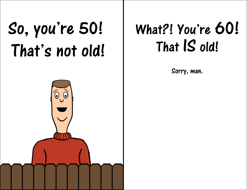 60th Birthday Card